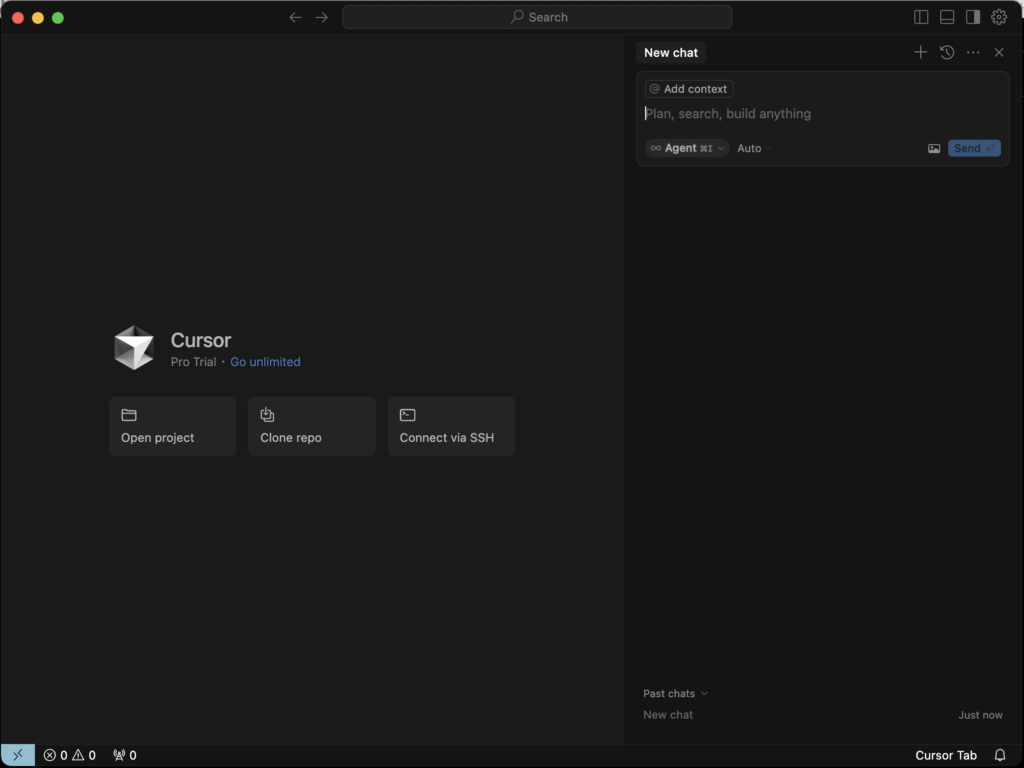 Cursor ai coding dashboard
