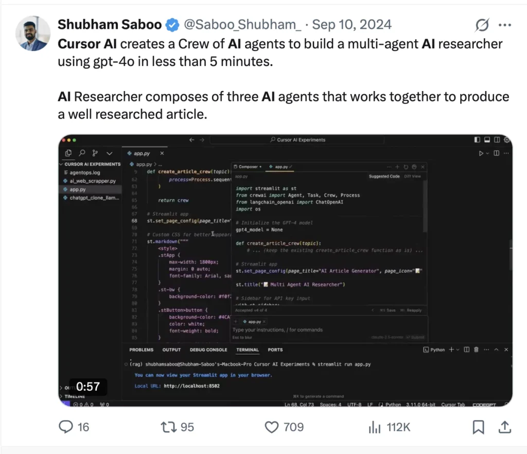 Cursor AI X