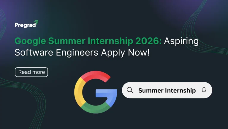 Google Summer Internship 2026