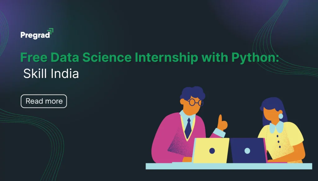 Free Data Science Internship With Python For Freshers: Skill India