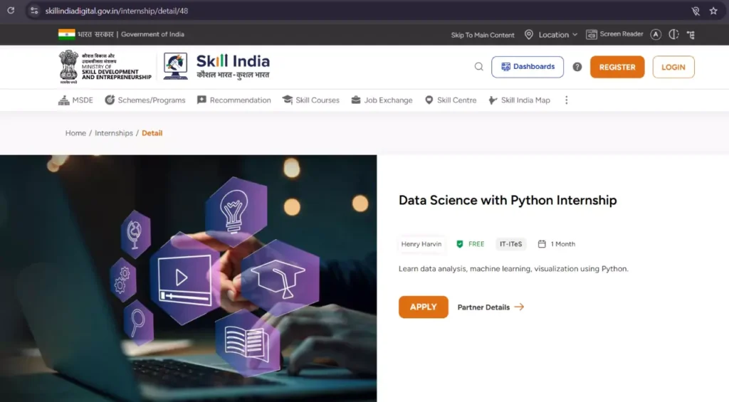 Data science internship