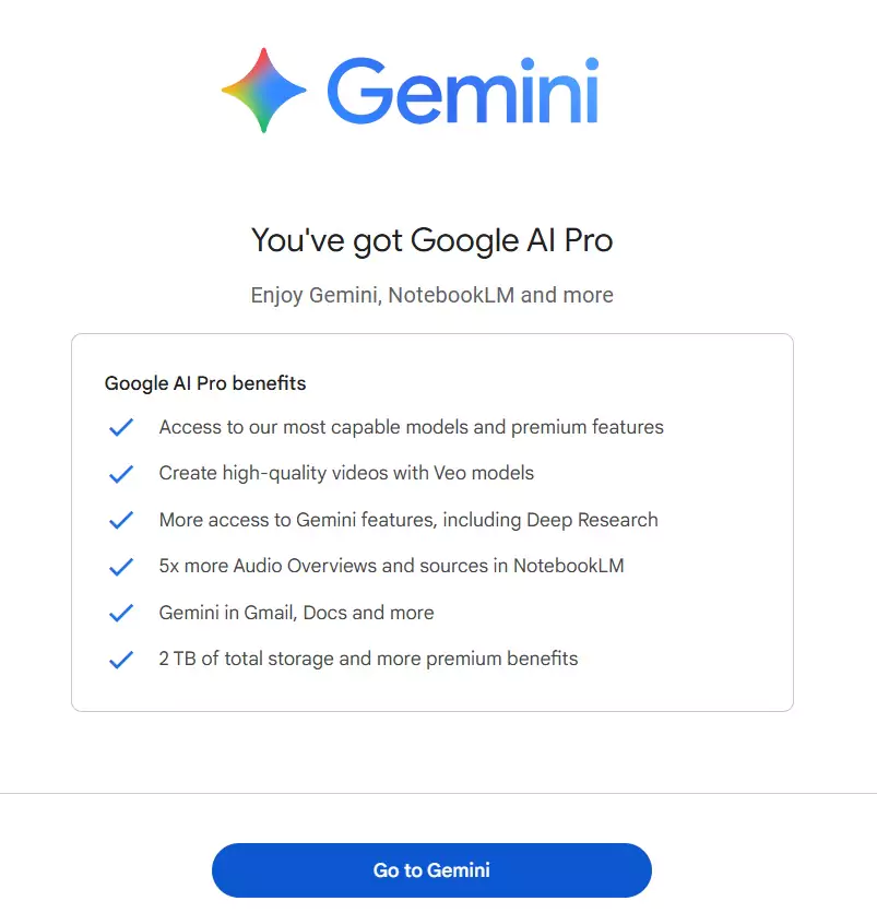 Google Gemini Free