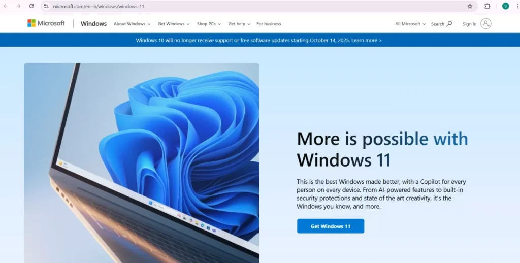 Windows 10 end of life