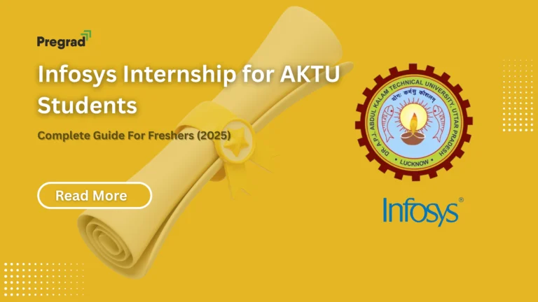 Infosys internship by AKTU