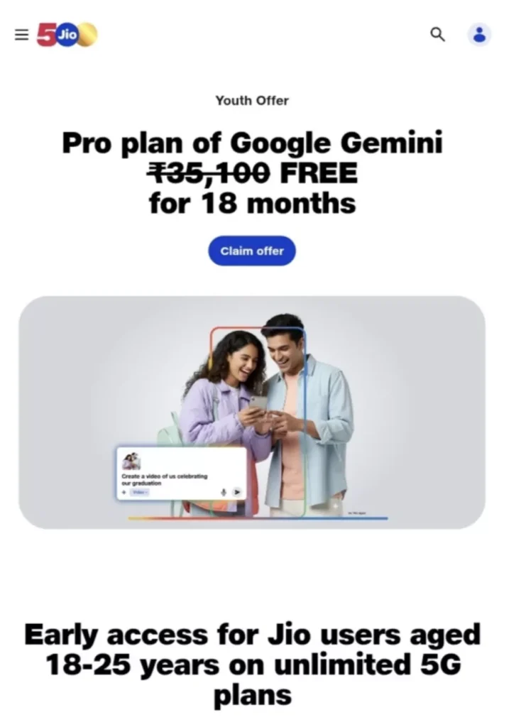 Best Free AI: Jio Pro