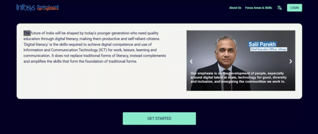 Infosys internship by AKTU