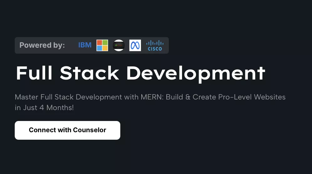 Full Stack Development Course