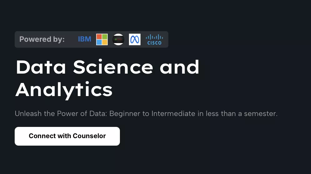Data Science and Analytics Course