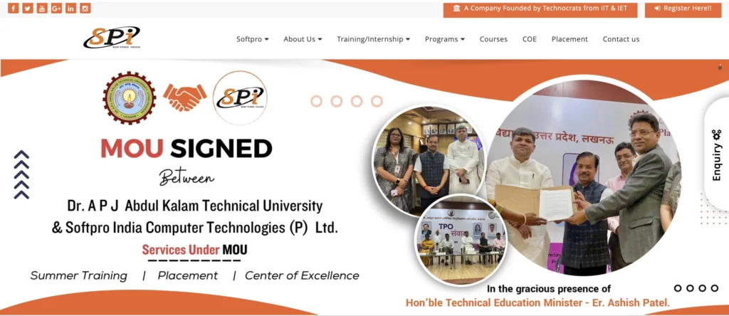 IT Internship in Noida: Official Page of Softpro