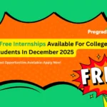 Free Internships for College Students in December 2025