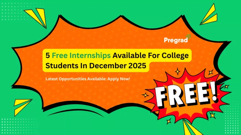 Free Internships for College Students in December 2025