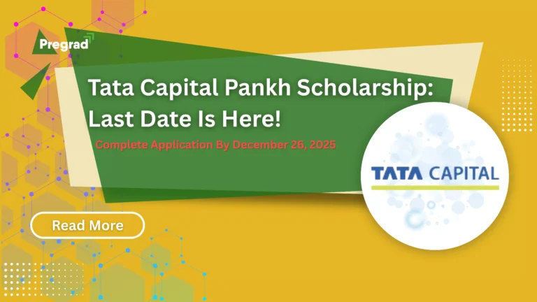 Tata Capital Pankh Scholarship: Last Date December 26, 2025
