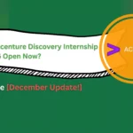 Accenture Discovery Internship
