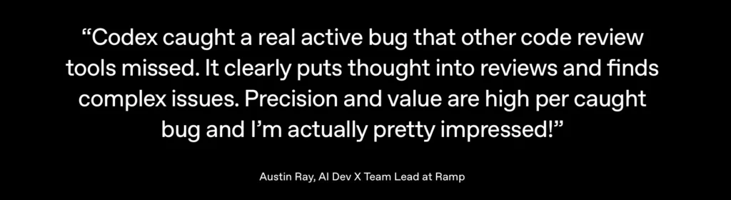 Codex AI Model for developers