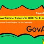 GovAI Summer Fellowship 2026