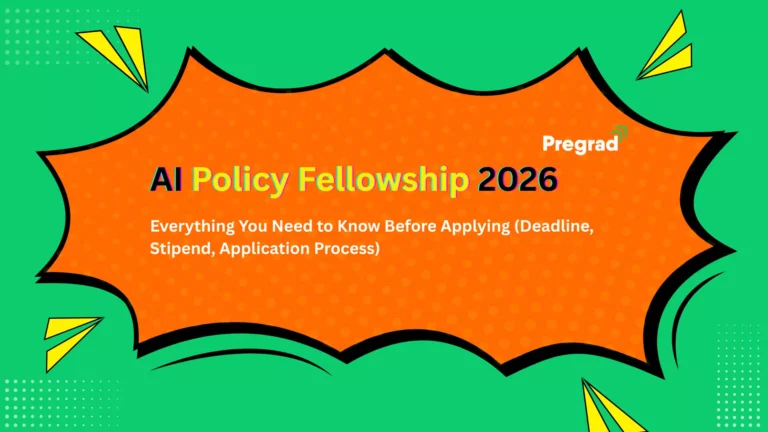 AI Policy fellowship 2026