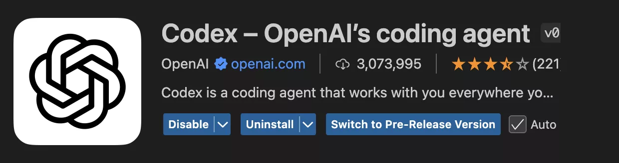 Codex ide extension on ChatGPT Plus