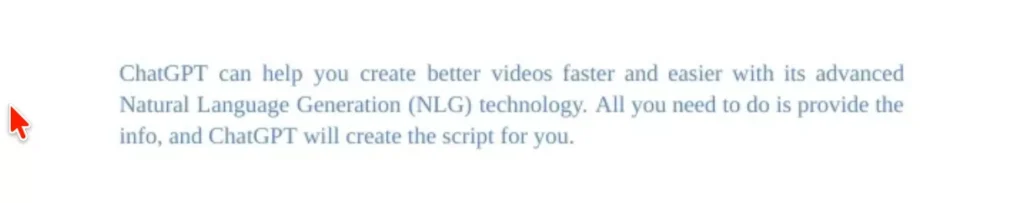 Free AI Video Generator: ChatGPT