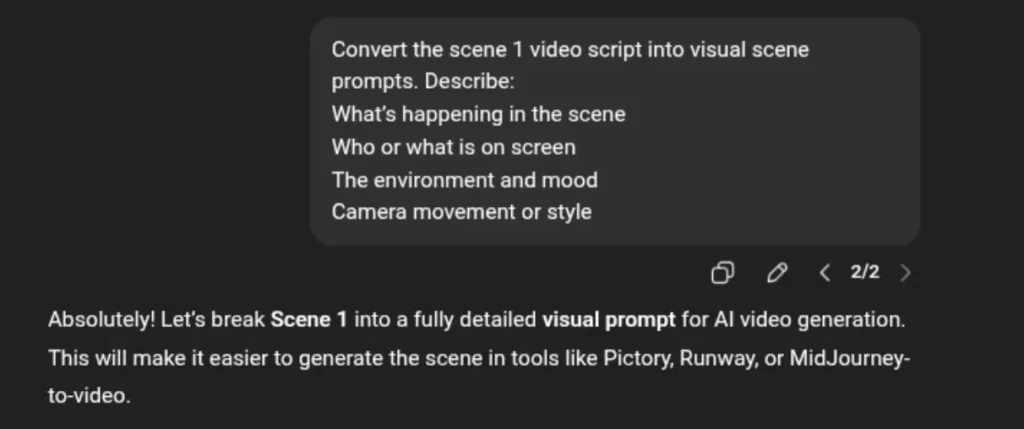 Free AI Video Generator: ChatGPT