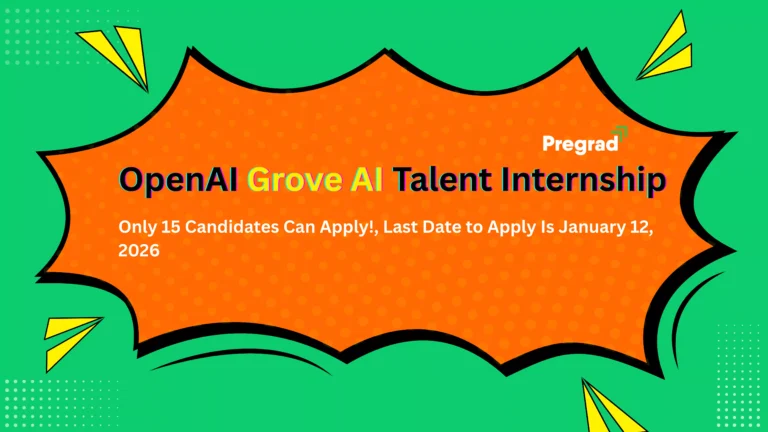 OpenAI Grove AI Talent Internship 2026