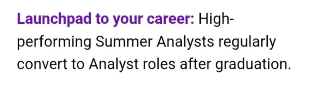 Accenture summer internship 2026