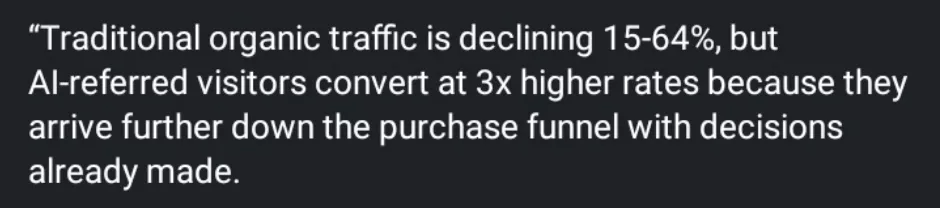 AI Traffic is good or not