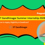 IIT Gandhinagar Summer Internship