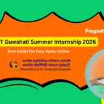 IIT Guwahati summer internship 2026